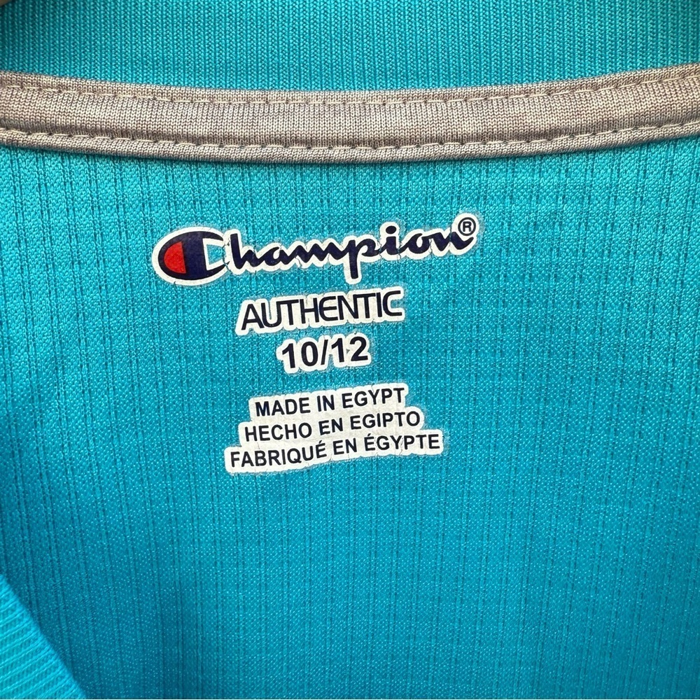 Champion Kids Boys Blue Thermal Long Sleeve T Shirt Size 10-12 - Picture 2 of 8